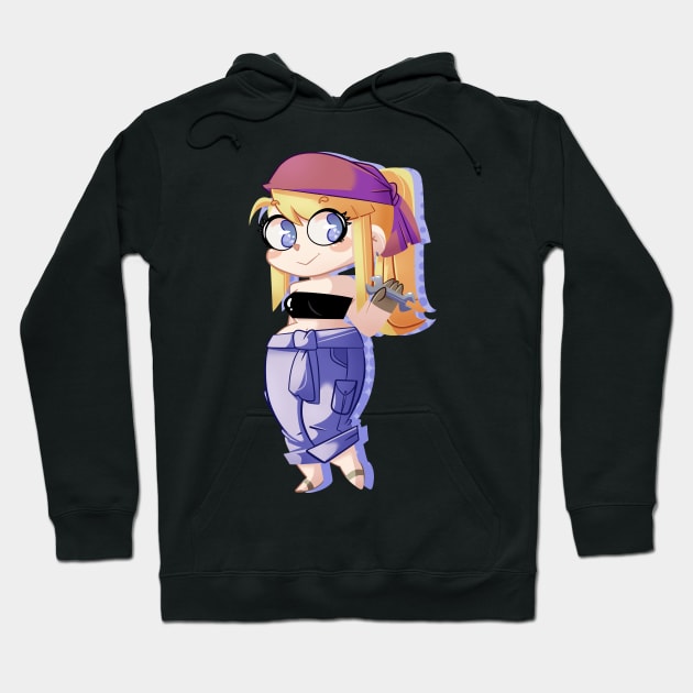 Winry Rockbell. Hoodie by scribblekisses